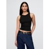 GAP Ribbed top - Women's čierna S GAP 1200139588359