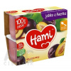 Hami ovocný príkrm 100% ovocie Jablko a slivka prvá lyžička (od ukonč. 4. mesiaca) 4x100 g (400 g)