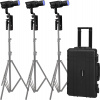 Nanlite Forza 60C RGBLAC led 3 Light kit (12-2041 3KIT-BA-PT)