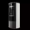 Kratki ERIK White Satin BLACK