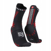 COMPRESSPORT PRO RACING SOCKS V4.0 TRAIL Black / Red veľ. 45-48