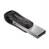 SanDisk iXpand Flash Drive Go/256GB/300MBps/USB 3.0/Lightning + USB-A/Černá (SDIX60N-256G-GN6NE)