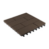 G21 WPC dlaždice Samoa Indický teak 2,3 x 30 x 30 cm WDLS1