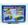 Stavebnica Merkur 031 Železničné modely 10 modelov 211ks