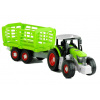 LEAN TOYS Odskrutkovateľný traktor s otváracím prívesom 43 cm