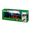 BRIO World 33884 Batterie-Dampflok mit Wassertank - Lokomotive mit echtem kühlen Dampf und Wasserbehälter zum Nachfüllen - Empfohlen ab 3 Jahren (Hra)