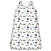 Detský spací vak - Detská spacáčka pre deti 92 NAVY MODRÉ, MULTI -COLED (Baby spacák na spanie 100%hra 86-92 1,0Tog)