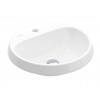 Villeroy & Boch Architectura Umývadlo zápustné, 45x45 cm, bez prepadu, otvor na batériu, alpská biela 5A654601