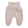 Pletené dojčenské polodupačky Hand Made Baby Nellys béžové