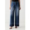 Karl Lagerfeld rifle wide leg dámske B3W10093 modrá 30