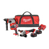 Milwaukee M18 FPP3Q-502B 4933492517 (set náradia obsahuje: M18CBLPD-0; M18 BLH-0; M18 FSAG125X-0; 2x M18 B5; 1x M12-18FC; 1x taška)