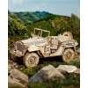 NiXiM Dřevěné 3D puzzle/Vojenské terénní auto - NiXim