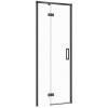 Cersanit LARGA Dvere do niky / Dvere pre sprch kút 80x195cm Čierna Číre sk. Ľavé S932-127 S932-127
