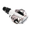 Shimano pedále MTB M520 SPD biele+zarážky SM-SH51
