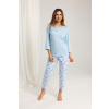 Regina 702 3/4 S-XL Z25/26 dámske pyžamo Modrá M