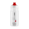 ELITE Fľaša JET transparentná červené logo 550 ml