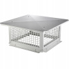 VEVOR Kryt Komín 582 X 582 X 245 mm Dažďový odsávač pár