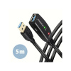 AXAGON ADR-305, USB 3.2 Gen 1 A-M - A-F aktivní prodlužovací / repeater kabel, 5m