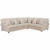 P & B ROHOVÁ SEDACIA SÚPRAVA, textil, béžová - Online Only obývacie izby - 002694004301