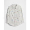 GAP Baby košeľa Oxford Zelená 18-24M Zelená Zelená