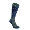 Skialp ponožky Ortovox Ski Tour Comp Long Socks - deep ocean