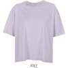SOL's Collection Tričko Boxy Women, oversize, krátký rukáv, dámské COT25380756601-lilac S Fialová lila