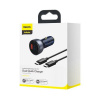 Baseus Baseus Car Charger Set Particular Digital Display PPS QC U+C (60W C+C cable 1m) 45W Black TZCCKX-0G