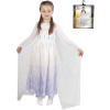 KARNEVAL Šaty zimní královna vel. M 6-8 let (117-128cm) *KOSTÝM*