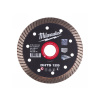 MILWAUKEE Diamantový rezací kotúč 125 x 1,2 x 10 x 22,2 mm turbo