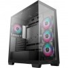 DEEPCOOL skříň CG580 4F / ATX / 4x120mm ARGB fans / 2xUSB 3.0 / panoramatická / tvrzené sklo / černá R-CG580-BKADA4-G-1
