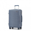 Kono 2494 Kufor spinner 65cm Modrá Denim ABS/Polykarbonát