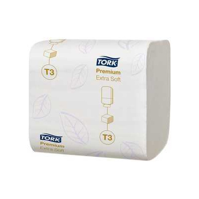 Toaletný papier skladaný TORK PREMIUM Soft 2vrstvy T3 [30 x 252 ks]