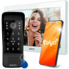 EURA Videodomofon Domofon Jednorodinný Wi-Fi Tuya Šifrovač Kľúčenka Biely