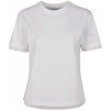Build Your Brand Dámske tričko s čipkou BY124 White 4XL