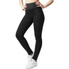 Women's High Waisted Leggings Interlock blk/blk čierna S Urban Classics 4053838093542