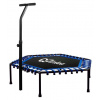 INLEA FITNESS Trampolína 130 cm s madlom - modrá