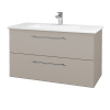Dreja Umývadlová skrinka GIO SZZ2 100 - N07 Stone / Úchytka T02 / N07 Stone
