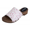 Dreváky BUXA Dámske Dreváky Šľapky L40 - Kvietkované Veľkosť: 41 [26,8 cm]