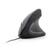 Genius Myš GEMBIRD MUS-ERGO-01, drôtová, optická, vertikálna, 1200-3200 dpi, USB, čierna