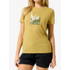 Merino tričko dámske Super.natural Summer Gondola Tee - sahara/various