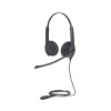 Jabra Biz 1500 Duo QD Slúchadlá s mikrofónom Kábel Pres hlavu Kancelária / call centrum Bluetooth Čierna (1519-0154)