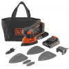 Vibračná brúska Black-Decker BDCDS18-QW (s batériou)