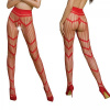 Pančuchy Passion ECO S006 red - stocking Farba: Červená, Veľkosť: S/M/L