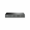 TP-LINK Sieťový prepínač TP-Link TL-SF1024D, nespravovaný, Fast Ethernet (10/100), sivý