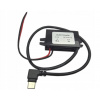 Menič napätia znižujúci napätie 12V 5V 3A USB-C uhlový konektor