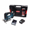 XTline Aku Priamočiara píla 18V + 2Ah batéria + 3.5A nabíjačka + box a pílové pláty XT102735-1B2B