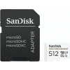 SanDisk MicroSDXC karta 512GB High Endurance (R:100/W:40 MB/s, C10, U3, V30) + adaptér SDSQQNR-512G-GN6IA