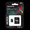 ADATA MicroSDXC 128GB U3 V30S 100/80 MB/s + adapter AUSDX128GUI3V30SA2-RA1