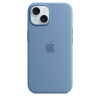 Apple iPhone 15 Silicone Case with MagSafe - Winter modré MT0Y3ZM/A