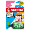 Zvýrazňovač - STABILO BOSS MINI by Snooze One - oranžová, ružová, zelená - STABILO